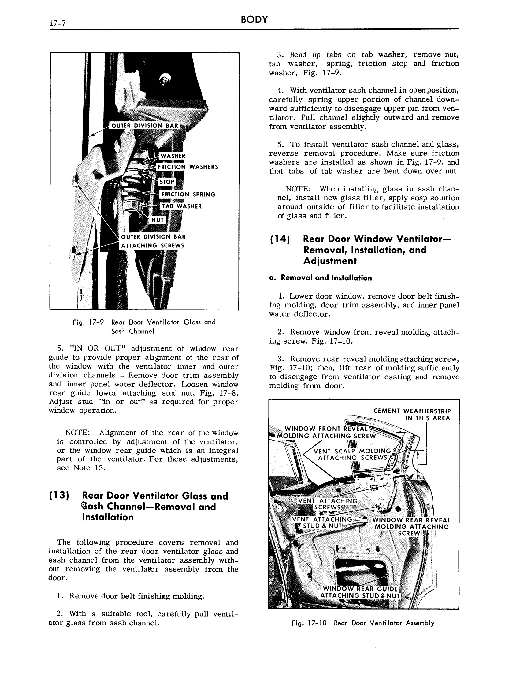 1958 Cadillac Shop Manual Body Page 7 Of 20 8559